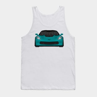 Z06 TEAL Tank Top